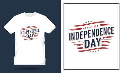 4th Of July independence day T Shirt Design