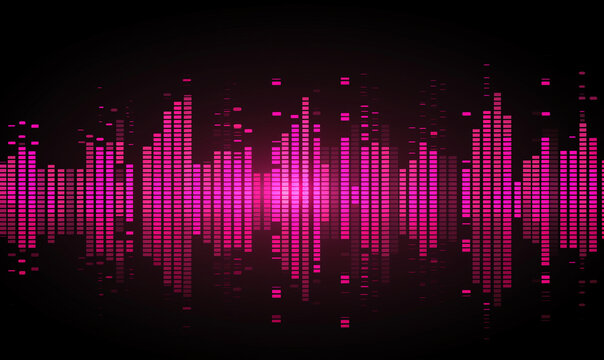 3d render, abstract panoramic background, neon light, laser show, impulse, equalizer chart, ultraviolet spectrum, pulse power lines, quantum energy impulse, violet glowing dynamic