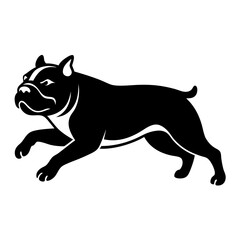 English bulldog cartoon