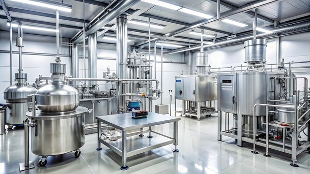 Bulk drug manufacturing facility producing active pharmaceutical ingredients, pharmaceutical, production
