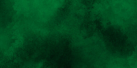 abstract creative clouds covered blur green grunge background, Deep dark green abstract grunge texture. Green art old green paper textured or background, Abstract painting by green watercolor ink.