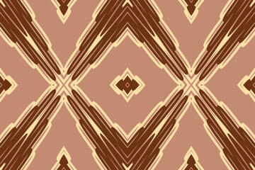 Seamless Ethnic Pattern Design. Ethnic Oriental Ikat Pattern Traditional Design. Ethnic Oriental Pattern Traditional Design for Background, Carpet, Clothing, Wrapping, Fabric, Embroidery