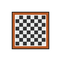 Chess Day Groovy Element Vector Design