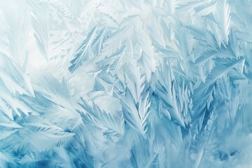 Obraz premium Abstract Frozen Texture - Cold Blue Hues overlay