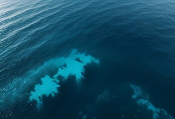 Fototapeta premium Beautiful beach scenery, high angle view of the sea