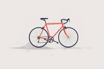 Fototapeta premium Bicycle Illustration.