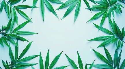 Obraz premium background with leaves