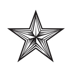 Star Vector Images. Illustration of a Star on white background