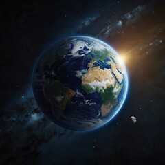 earth from space