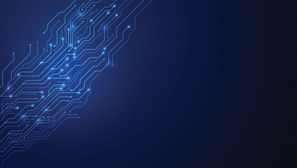 abstract circuit networking blockchain concept background