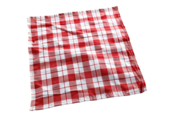 Photo of Cloth placemat isolated on transparent background