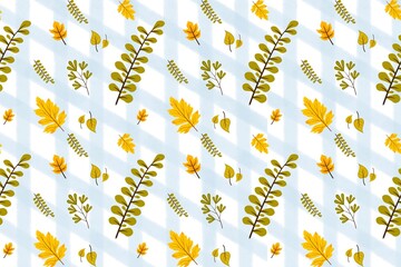Pattern leaf