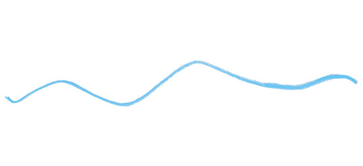 Light blue pencil lines isolated on transparent background.