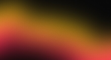 orange light abstract gradient color on dark grainy texture background soft noise effect Nostalgia, vintage, retro