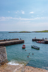 Dublin, Ireland - May 12 2024 "Dalkey coast in South Dublin"