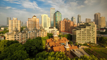 South West Shanghai City views