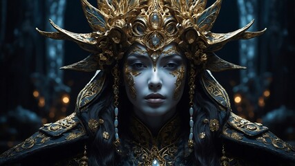 Queen of the kingdom in fantasy story