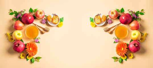 Rosh Hashanah holiday concept