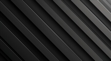 Obraz premium black and white striped background
