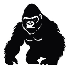 awesome mad  gorilla logo design