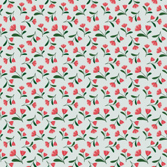 seamless pattern with hearts