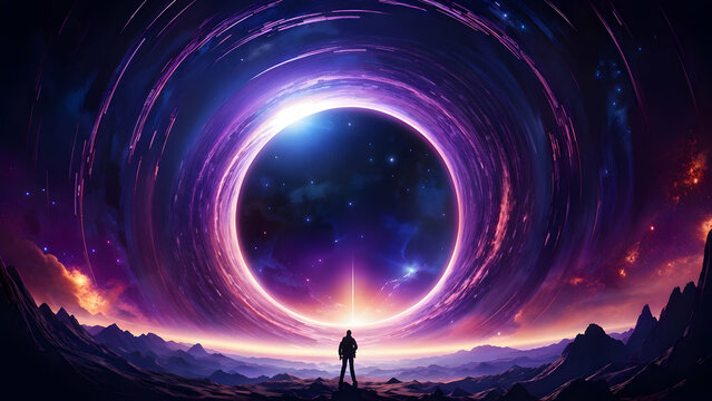 Dimensional gate, hole, portal/ worm hole