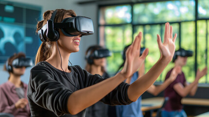 Vr training for education. education of the future