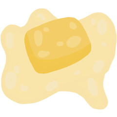 piece of butter