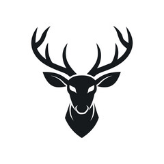 Artistic Nature Black Deer Designs Homage to the Wild The Noble Stags Beauty A Symbol in Black Vec, Artistic Presence Black Deer Designs Homage to Nature The Noble Stags Beauty A Symbol in Black 