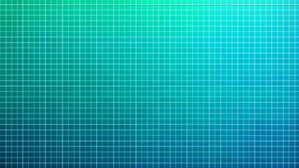 Lines pattern with blue-green gradient.