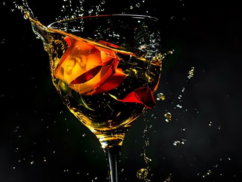 Moscato dAsti Flavorful Rose Water