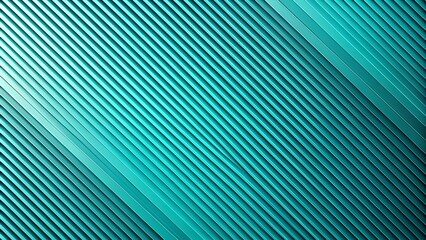 Obraz premium Lines pattern with blue-green gradient.