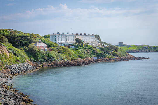 Dublin, Ireland - May 12 2024 "Dalkey coast in South Dublin"