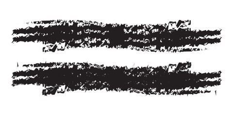 Black line, grunge brush strokes, ink paint set, EPS 10. Paint brushes. Paint splatter Paint stroke, ink stroke, Black Grunge Paint Banners on transparent background. Dirty artistic vector design.