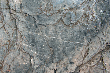 Surface of the stone slab has a natural pattern.