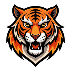 tiger head vector