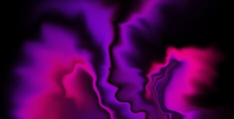 beautifulpink and purple abstract marble gradient and dark color on black grainy texture background soft noise effect Nostalgia, vintage, retro