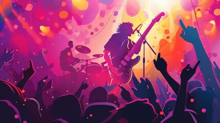 Artistic World Music Day Background Design