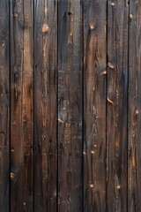 Naklejka premium Vintage Wooden Wall: Aged Planks Backdrop