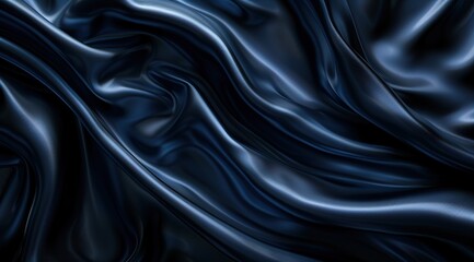 Fototapeta premium black satin background