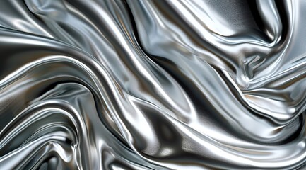 silver background