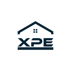 XPE logo. X P E design. White XPE letter. XPE, X P E letter logo design. X P E letter logo design in GOLD, GOLDEN LOGO, THREE, style. letter logo set in one artboard. X P E letter logo vector design.
