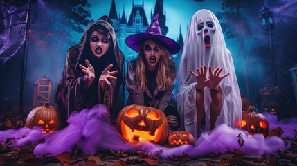 Free halloween background wallpaper poster page card