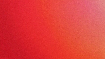 Fototapeta premium Glowing abstract gradient shape on red yellow grainy background minimal header cover poster design copy space