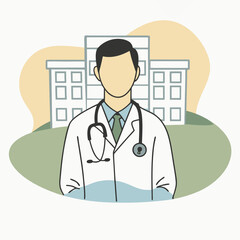 Doctor vector illustration design and art.