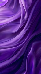 Obraz premium Abstract Purple Background With Smooth Curves
