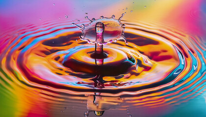 カラフルな抽象的模様