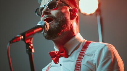 The Stylish Male Singer