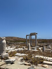 ruins of ancient greek temple