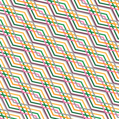 seamless geometric pattern with lines